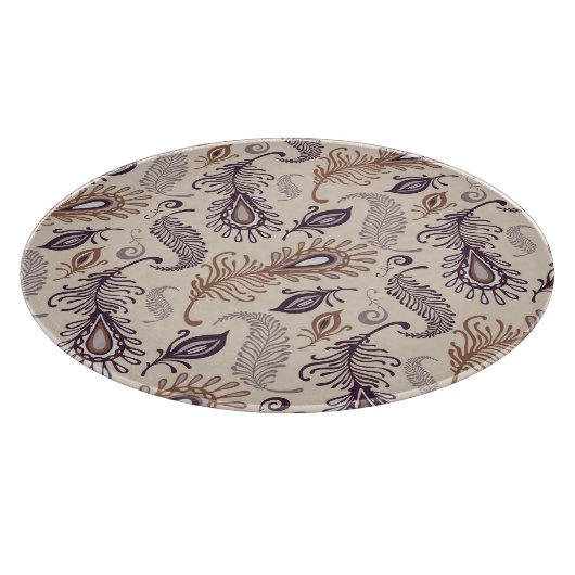 Diverse doezelpatronen snijplank (Hoek)