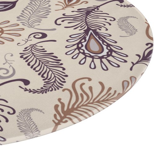 Diverse doezelpatronen snijplank (Hoek)