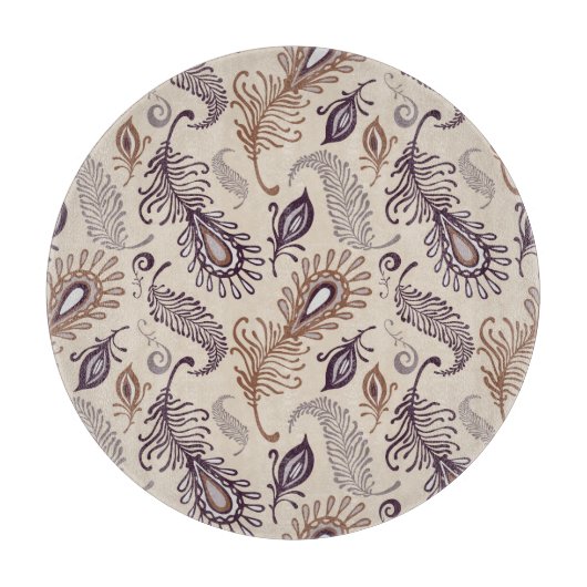 Diverse doezelpatronen snijplank (Voorkant)