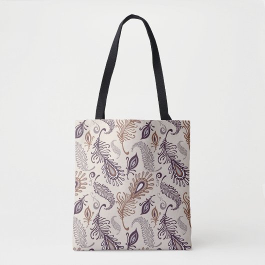 Diverse doezelpatronen tote bag (Voorkant)