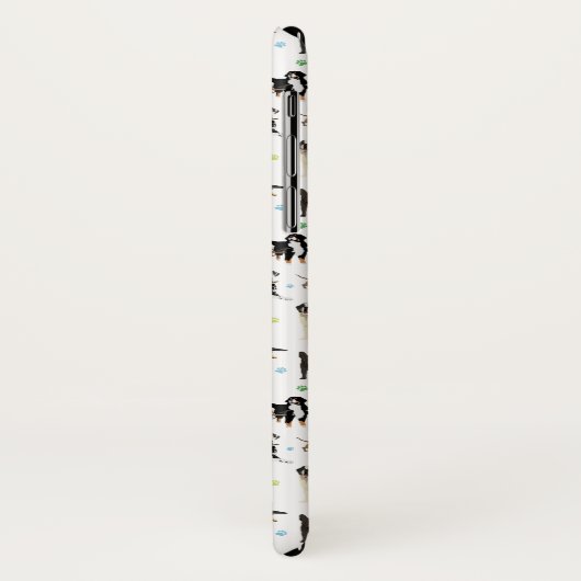 Diverse Dogs Pattern Case-Mate iPhone Case (Achterkant/links)