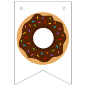 Diverse donuts vlaggetjes (Eerste vlag)