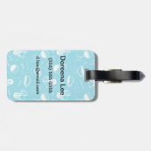 Diverse drankjes bagagelabel (Achterkant horizontaal)