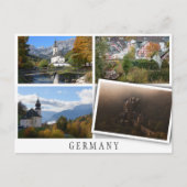 Diverse Duitse herfstlandschappen Briefkaart (Voorkant)
