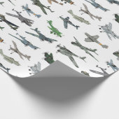 Diverse Duitse WW2-vliegtuigen Cadeaupapier (Hoek)