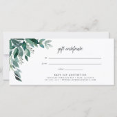 Diverse Foliage Cadeaubon (Achterkant)