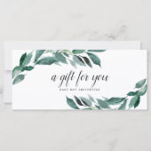 Diverse Foliage Cadeaubon (Voorkant)