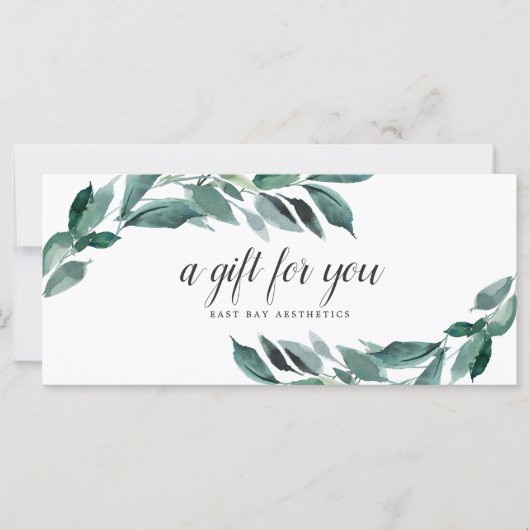 Diverse Foliage Cadeaubon (Voorkant)