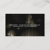 Diverse gemengde Drinken | Nachtclub licht achterg Visitekaartje (Achterkant)