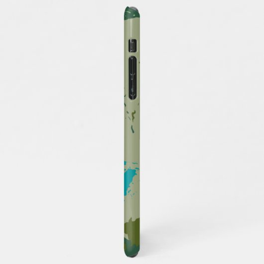 Diverse green colors background iPhone hoesje (Linkerkant)