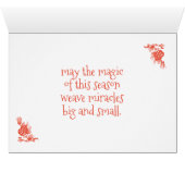 Diverse haast in de Sneeuwkerstfeestdag (Binenzijde Horizontaal (Onderkant))