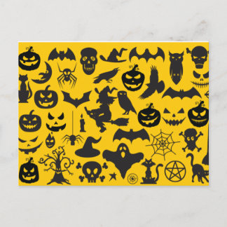 Diverse Halloween Briefkaart