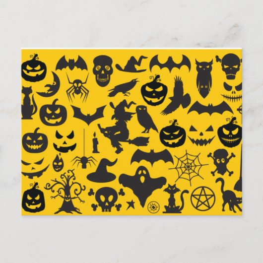 Diverse Halloween Briefkaart (Voorkant)