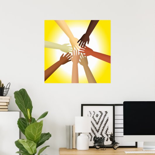 Diverse handen poster (Thuiskantoor)