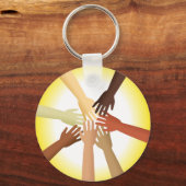 Diverse handen sleutelhanger (Voorkant)