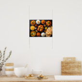 Diverse Indiase gerechten: Chicken Tikka Masala Poster (Keuken)