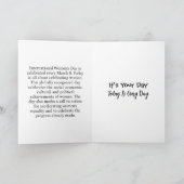 Diverse Internationale Vrouwendag Kaart (Binnen)