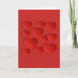 Diverse Kaart van de Valentijnsdag van het Geest