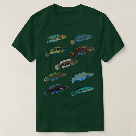 Diverse kanalen als Snakeheads Pack T-shirt (Design voorkant)