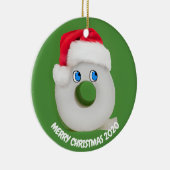 Diverse kerstfeestelijke toiletpapier 2020 keramisch ornament (Rechts)