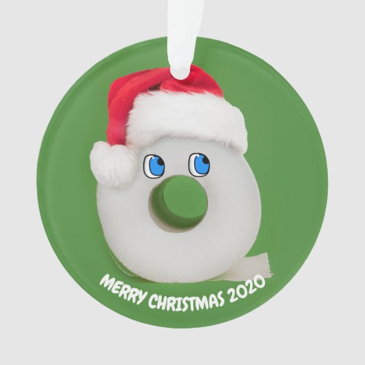 Diverse kerstfeestelijke toiletpapier 2020 ornament (voorkant)