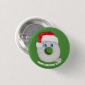 Diverse kerstfeestelijke toiletpapier 2020 ronde button 3,2 cm (Voorkant /achterkant)