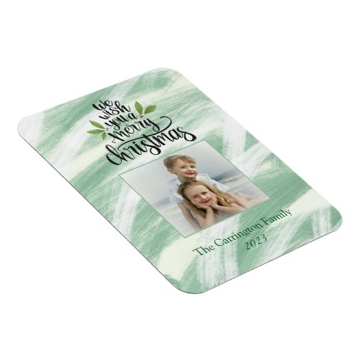 Diverse kerstscript Foto Holiday Greep Magneet (Rechterzijde)