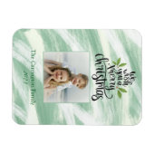 Diverse kerstscript Foto Holiday Greep Magneet (Horizontaal)