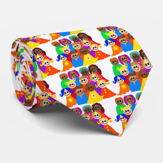 Diverse Kinderen Stropdas (Opgerold)