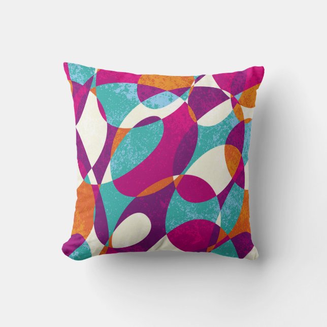 Diverse kleuren,  patroonpatroon collectie. kussen (Voorkant)