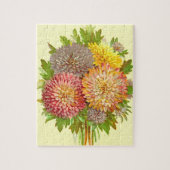 Diverse kleurrijke bloemen ( stijl) legpuzzel (Verticaal)