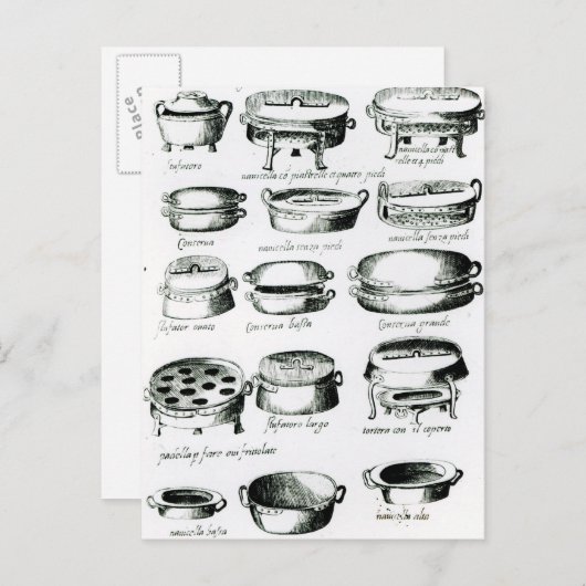 Diverse Kokende Schepen, 1570 Briefkaart (Voorkant / Achterkant)