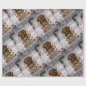 "Diverse lekkernijen: Afrikaans-Amerikaans geïnspi Cadeaupapier (Vlak)