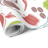 Diverse levensmiddelen cadeaupapier (Rol Hoek)