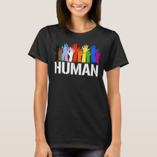 DIVERSE MENSELIJKE PROUD HANDEN T-SHIRT