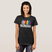 DIVERSE MENSELIJKE PROUD HANDEN T-SHIRT (Voorkant volledig)