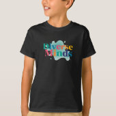 Diverse minds Tshirt for kids  (Voorkant)