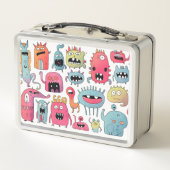 Diverse monsterfiguren (Achterkant)