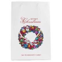 Diverse Motieven Vrolijk Kerstfeest Custom name