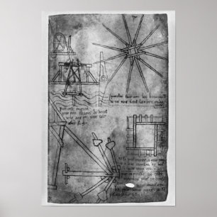 Diverse motoren en instrumenten poster