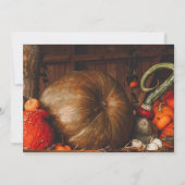 Diverse Oogsten Thanksgiving Aangepast Kaart (Achterkant)