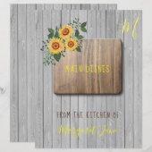 Diverse organisatoren van tuinbouwrecept (Voorkant / Achterkant)