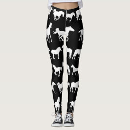 Diverse paardenrassen leggings