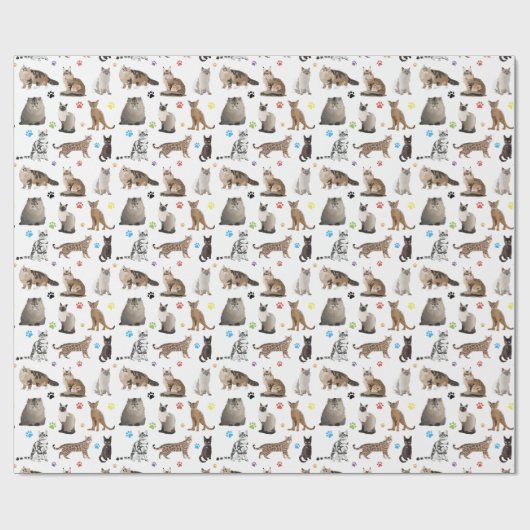 Diverse patronen cadeaupapier (Vlak)