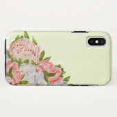 Diverse pioenen op een iPhone Case (Achterkant (horizontaal))