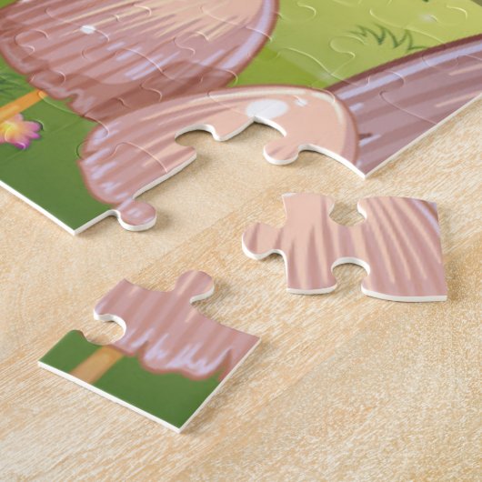 Diverse producten van kinderen — I Love Masala Me Legpuzzel (Zijkant)