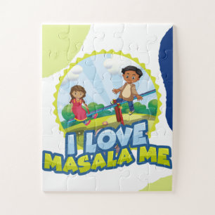 Diverse producten voor kinderen — I Love Masala Me Legpuzzel