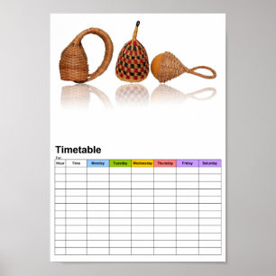 Diverse ratels / Rooster Poster
