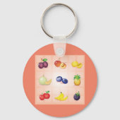 Diverse Sleutelhanger fruit (Voorkant)