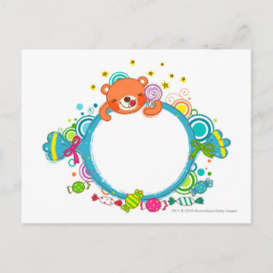 Diverse snoepjes briefkaart